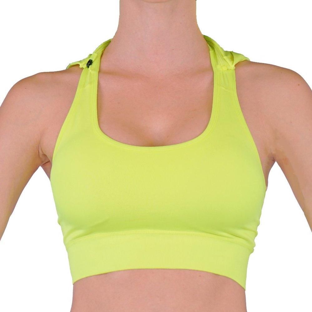 Hoodie sports bra Crop Top Caged Back - Picture 5 of 7
